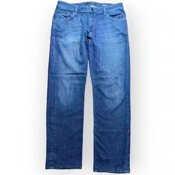 34 Heritage Courage Mid Rise Straight Leg Jeans 36/34 - Picture 2 of 16